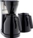 Melitta Filterkoffiezetapparaat Easy Therm II, 1050 W, geïsoleerde kan, 2 kannen, zwart