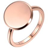 LGT JWLS LGT Jewels Dames ring Edelstaal Rose Volle Maan-18mm