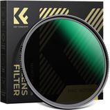 K&F CONCEPT ND1000 82mm Filter: 10 Stops Lichtreductie