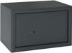vidaXL Kluisdoos met slot donkergrijs 31 x 20 x 20 cm staal