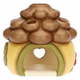 THUN - Theelichthouder kegel keramiek 10,8 x 10,6 x 10,1 cm Winter Incantato