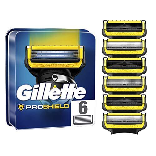 Gillette Proshield-messen voor heren, 6 reservemesjes