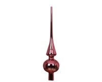 Decoris Sapin de Noël Sommet 26cm Verre Rose