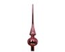 Decoris Sapin de Noël Sommet 26cm Verre Rose