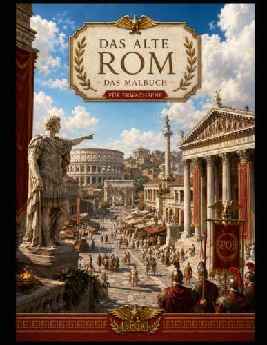 Das Alte Rom - Das Malbuch für Erwachsene