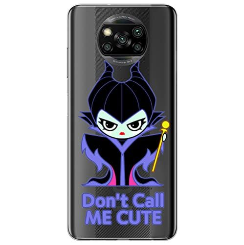 ERT GROUP mobiele telefoonhoesje voor Xiaomi POCOPHONE X3 - Maleficent 003 - Disney