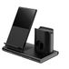 CGZZ 3-in-1 Foldable Wireless Induction Charger for iPhone 14/13/12/11 Pro/Pro Max/XS/X