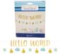 Amscan Letterslinger – Hello World – Baby Boy – Blauw en Goudkleurig – 2x 170 cm