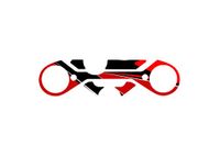 Puig 21381R Radicale zadelpen, rood