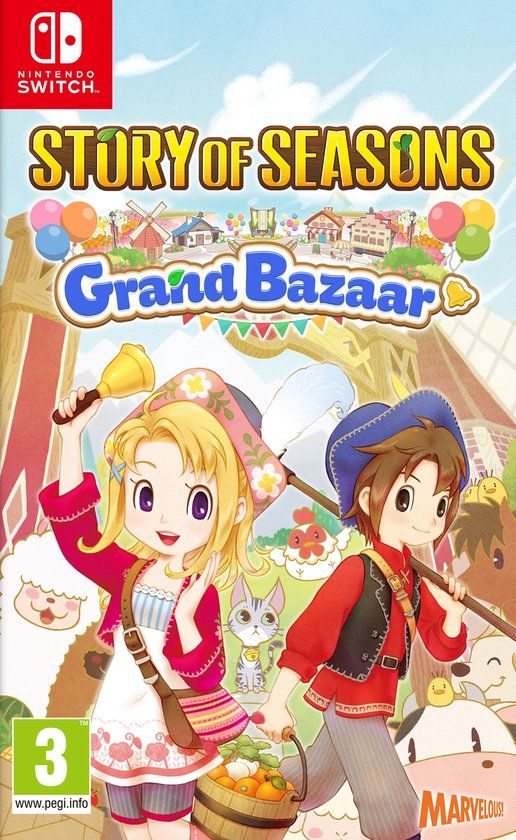 Marvelous STORY OF SEASONS : Grand Bazaar Standard Edition Nintendo Switch