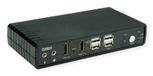 ROLINE KVM-audioswitch dual head HDMI 4K60, 1 utilisateur - 2 PC