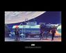 Komar Wandafbeelding | Star Wars Classic RMQ Yavin Hangar | Kinderkamer, jeugdkamer, decoratie, kunstdruk | zonder lijst | WB166-50x40 | Maat: 50 x 40 cm (breedte x hoogte)