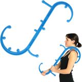 Bâton de massage, point de déclenchement outil d'auto-massage pour le cou et le dos, outils de massage pour le bas du dos, le cou, les épaules libération myofasciale