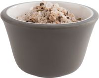APS Dipsausschaaltjes, set van 6, melamine, grijs/wit