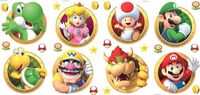 RoomMates Super Mario Stickers and Other Repositionable Characters