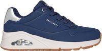 Skechers UNO - GOLDEN AIR Dames Sneakers - Donkerblauw / Zilver