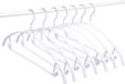Merkloos Patère - 10 pièces - Blanc - Plastique - 42 cm