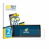 BROTECT Screenprotector voor Xtrons PX1453BLHGS 10.25" - Folie Beschermfolie transparant 2 Stuks