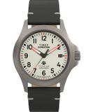 Timex Expedition North Field Post TW2W78200 Horloge - Leer - Zwart - Ø 38 mm