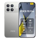 XIAOMI POCO F8 Pro Smartphone 12+512GB Titanium 6210mAh (typ) Battery | 6.59\" 120Hz AMOLED Display, 50MP Triple Camera 60mm Telephoto, Sound by Bose, Flagship Snapdragon 8 Elite Mobile Platform