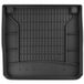 FROGUM Premium Rubber Kofferbakmat met Organizer Functie – Geschikt voor CITROEN C5 III Kombi 2008-2017 – TPE Rubber – Hoge Rand 5 cm – Antislip & Geurloos
