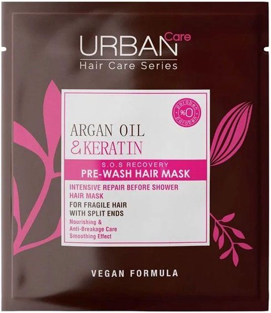 URBAN CARE Argan Oil & Keratin Pre-Hairmask 50ML