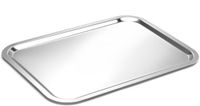 HENDI Dienblad displayplaat roestvrij staal 395 x 283 mm