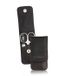 Pfeilring Set de manucure en cuir de veau noir