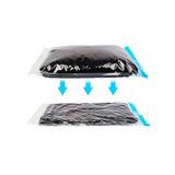 CAO 2 compressiezakken, handmatig, camping, transparant, 53 x 37 cm