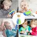 Bol Baby porte-clés jouet musical pour clés de voiture jouet coloré pour enfants et bébés (bleu)