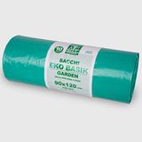 La Briantina Tuinzakken Eko Basic Garden SAC06162A groen, groot formaat 90 x 120 cm, inhoud 150 liter, 10 zakken