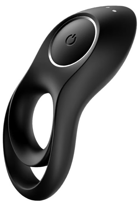 Satisfyer Legendary Duo Vibrating Ring - Black