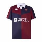 Kappa Maillot Domicile Union Bordeaux-Bègles 2025/26 XXL Bordeaux-Bleu Polyester Manches Courtes