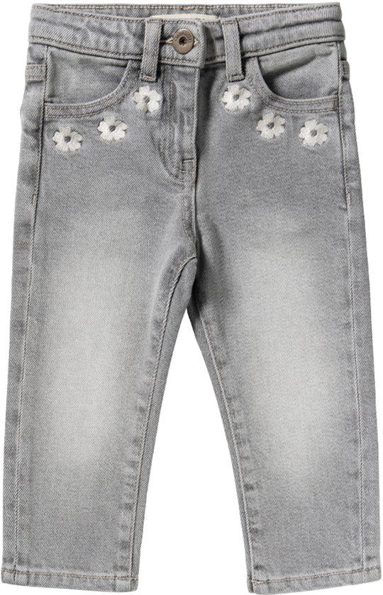 Your Wishes Baggy Jeans Jeans Meisjes - Broek - Grijs - Maat 86