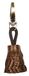 Clairefontaine 410063C - Sleutelhanger 4x2,5cm, Brons Echt Lamsleer