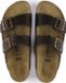 Birkenstock Arizona dames slipper - Bruin - Regular Fit - Maat 36