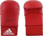 KWON adidas Gants de Karaté WKF Sans Pouce Rouge XL