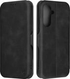 Techsuit Hoesje geschikt voor Samsung Galaxy A56 - Safe+ Book Wallet Case - Zwart