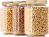 Sans marque Bocal de stockage en verre