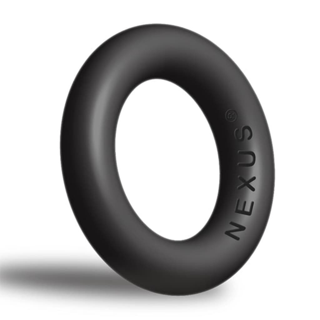 Nexus - Enduro Plus Cock Ring - Zwart - Siliconen