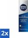 NIVEA MEN - Anti-aging - Hydraterende gezichtsgel met hyaluronzuur - 50 ml - Voordeelverpakking - 2 stuks
