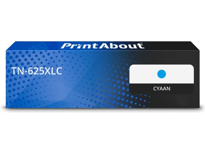 PrintAbout Toner TN-625XLC Cyaan Hoge capaciteit geschikt voor Brother