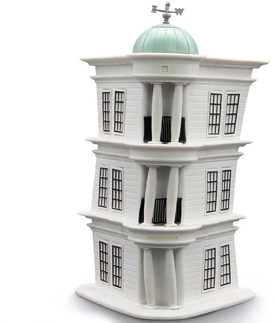 ABYstyle Harry Potter Gringotts Spaarpot - Wit/Groen