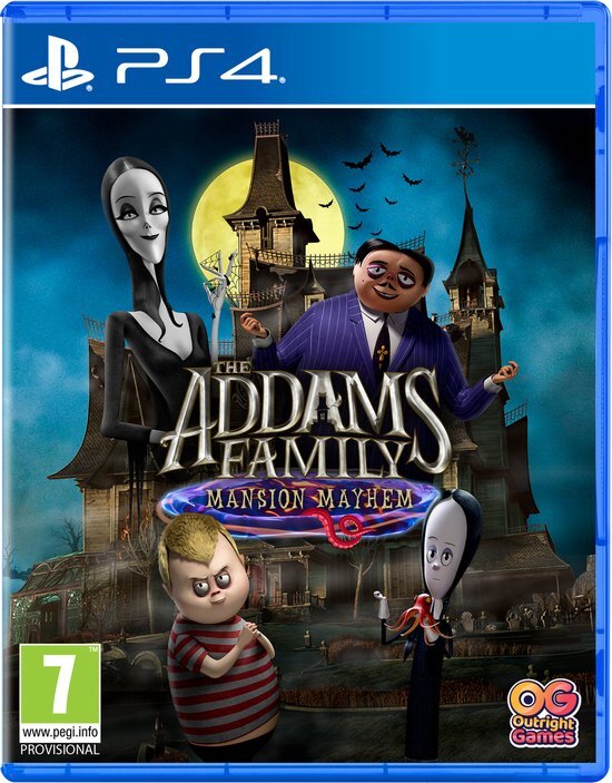 Namco Bandai Addams Family Mansion Mayhem PlayStation 4