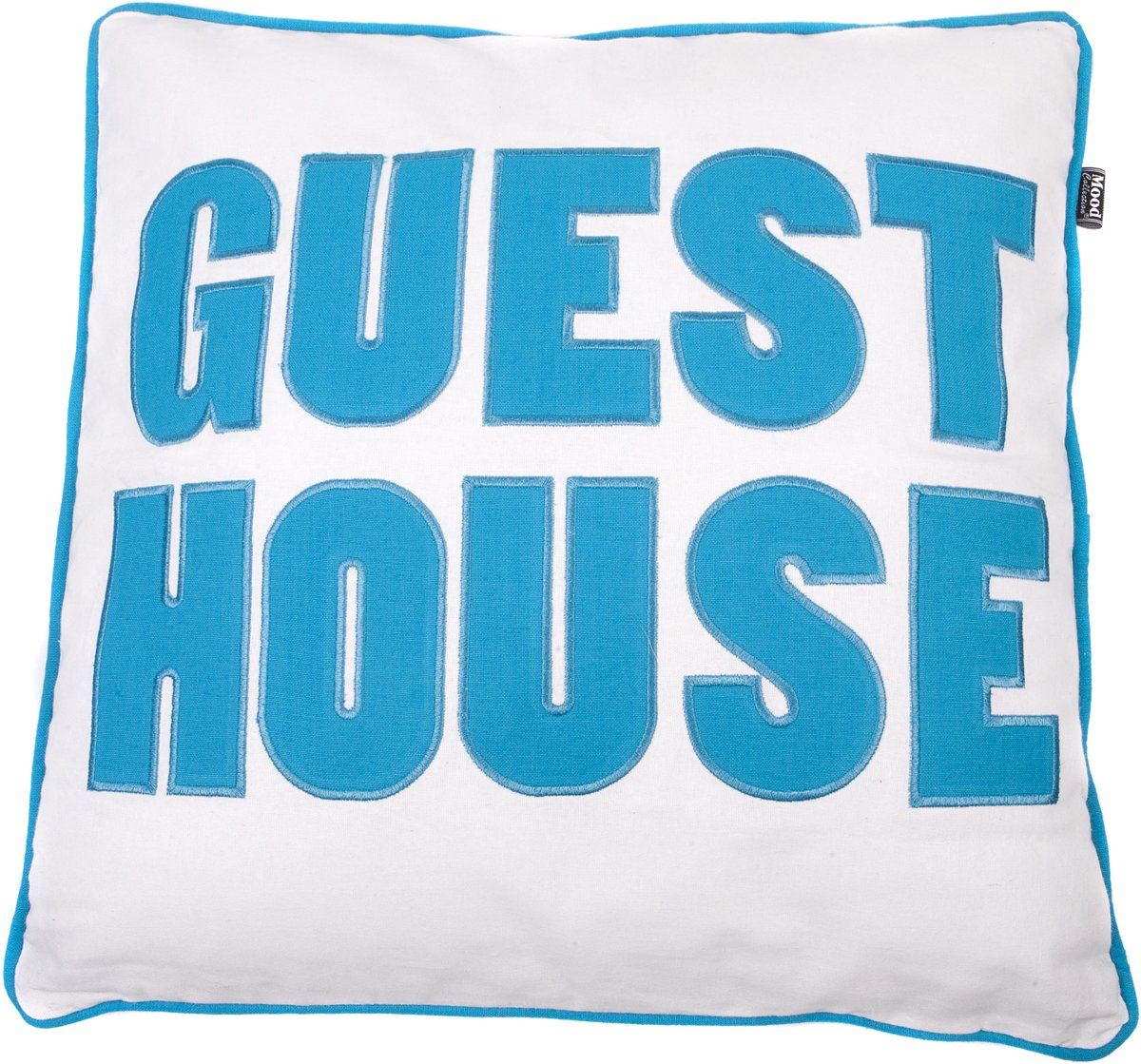 In the Mood Guest House Sierkussen 50 x 50 cm Aqua