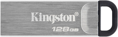 Kingston DataTraveler Kyson USB Flash Drive - 128GB - USB 3.2 Gen 1 - Silver