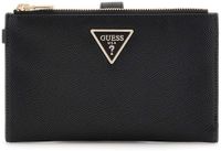 GUESS Laurel II SLG Double Zip Organizer Black portemonnee