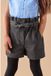Next - Meisjes - Schoolshorts met geplooide taille - Grijs