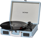 Denver VPL-120 Blauwe Platenspeler met Ingebouwde Speakers, USB en Auto-stop