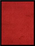 vidaXL Deurmat 60x80 cm rood